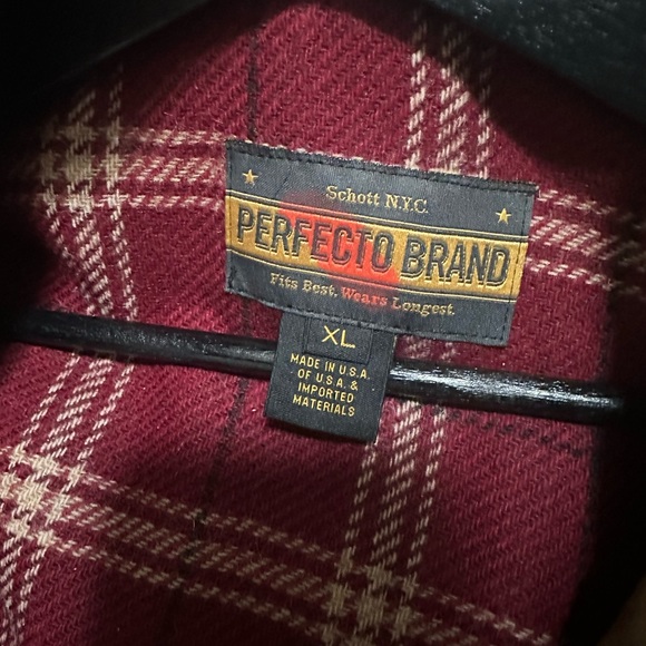 COPY - Men Schott nyc Leather jacket - Picture 3 of 3